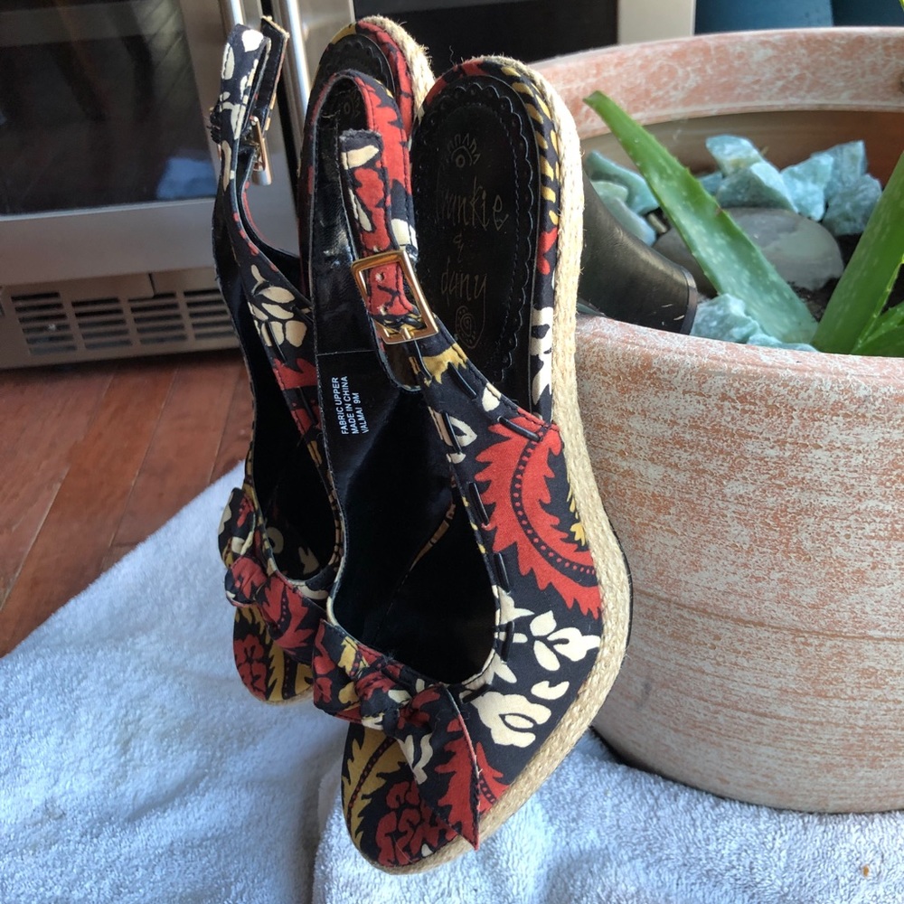 Frankie and Danny Open Toe Heels